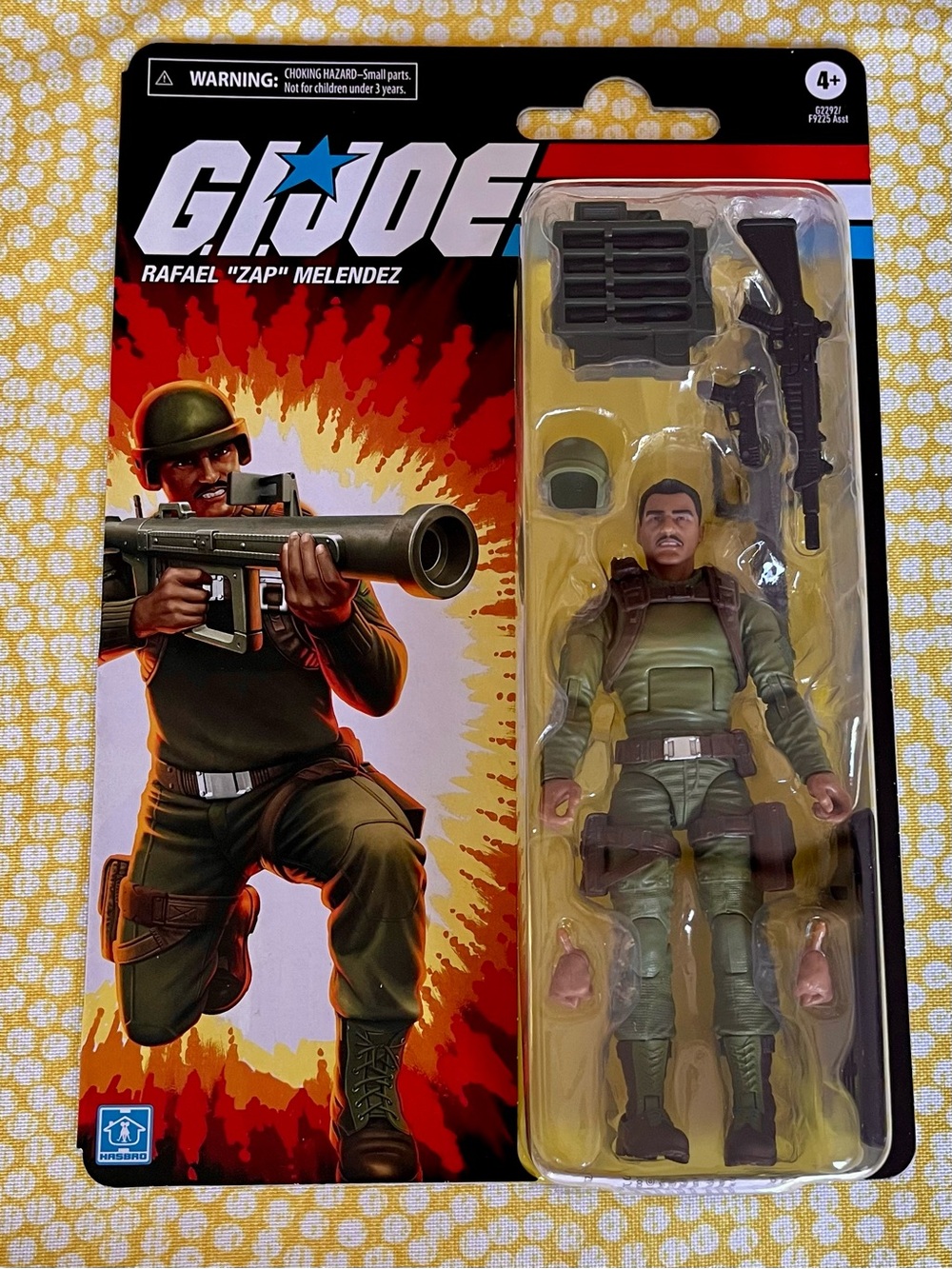 2026 Hasbro GI JOE Rafael "Zap" Melendez 6” Action Figure